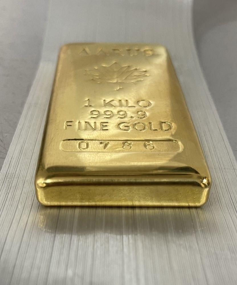 Buy 1 Kilo (Kg) Gold Bar Online - Gold Stock