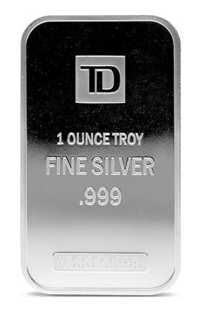 Silver 1 OZ TD Bank