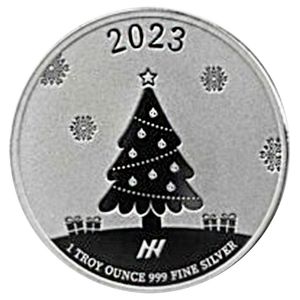 1 oz Merry Christmas 2023 coin