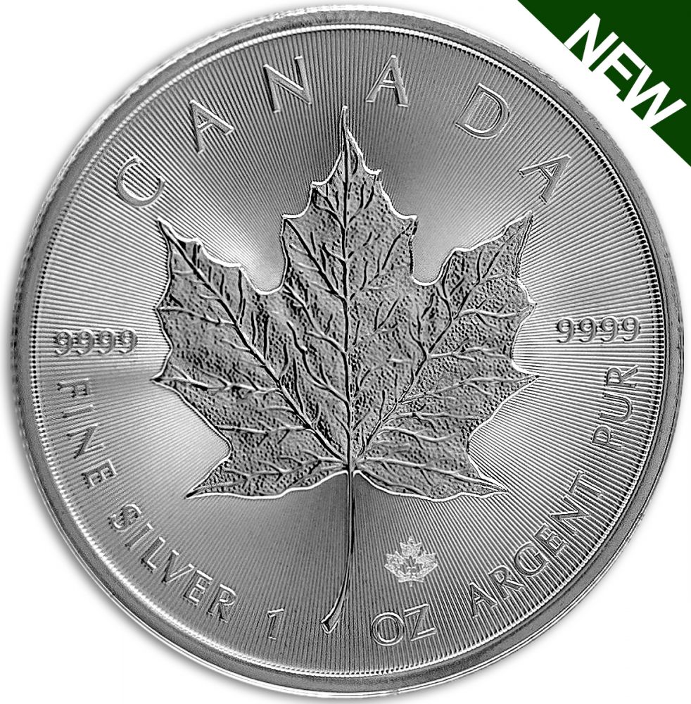 1 OZ SILVER MAPLE - 25TH ANNIVERSARY EDITION | Gold stock live
